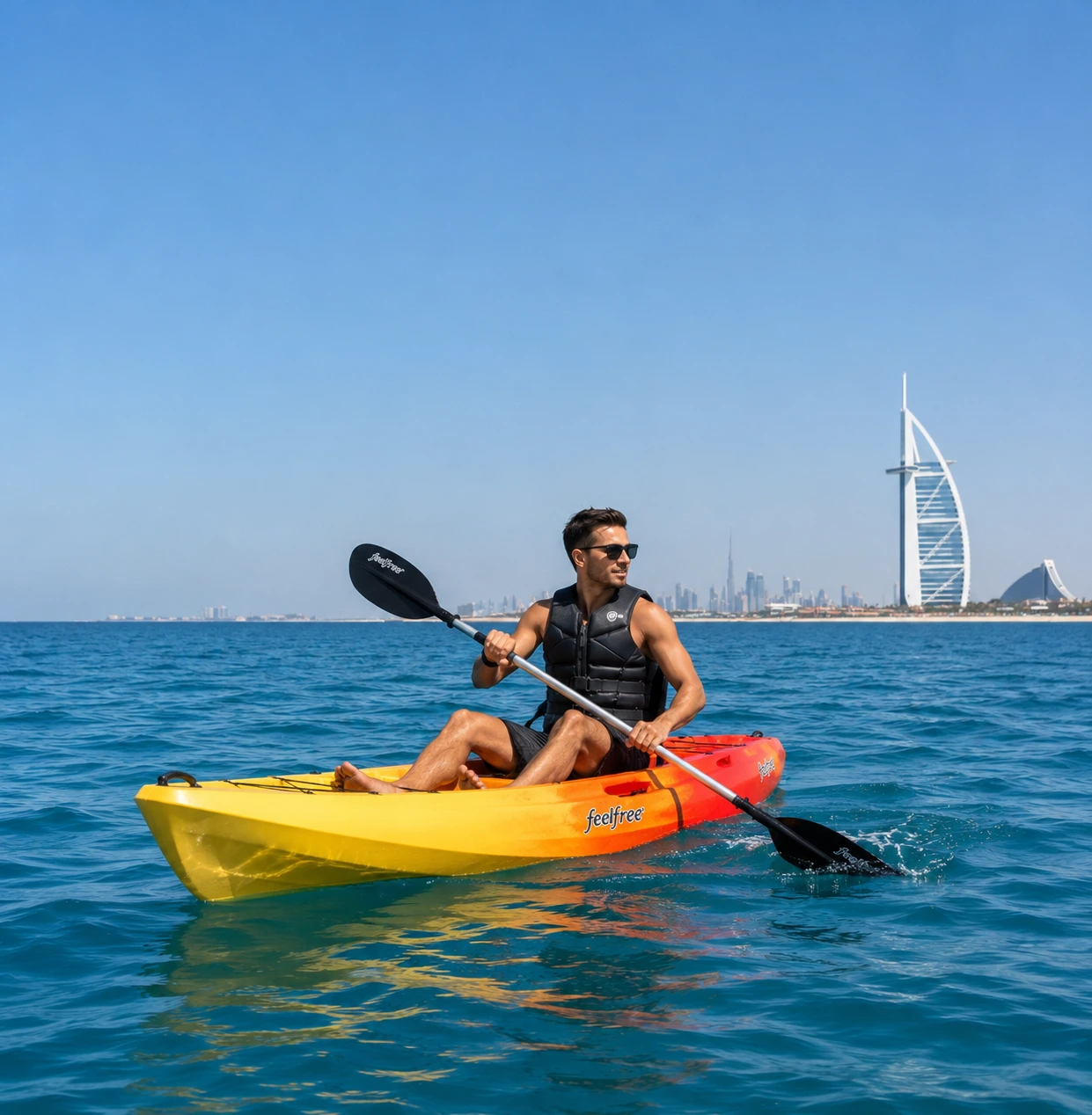 Kayaking in Dubai
