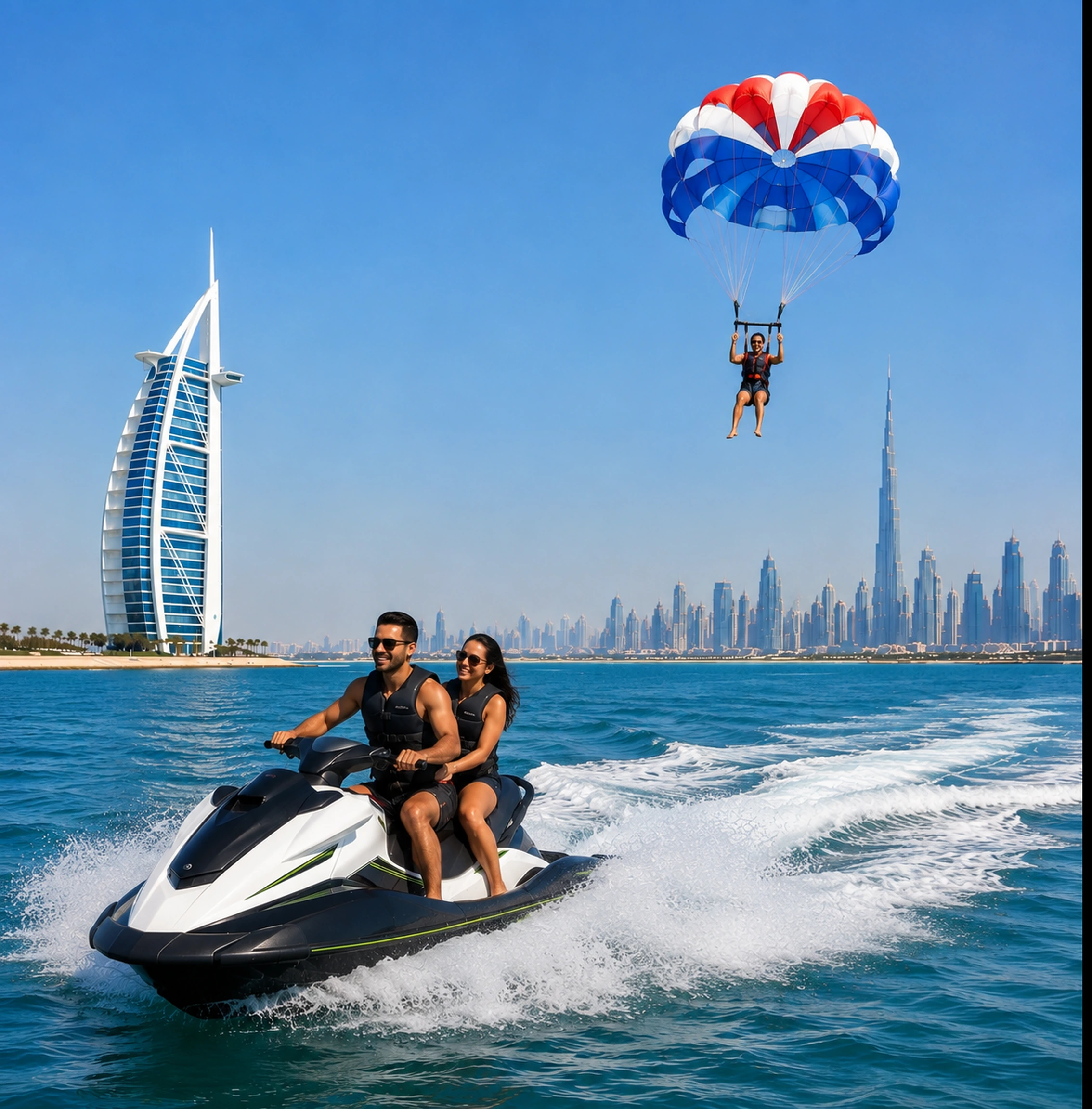 Jet Ski (2 Person) & Parachute Ride